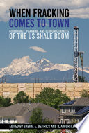 When fracking comes to town : governance, planning, and economic impacts of the US shale boom /