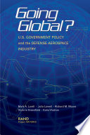 Going global? : U.S. government policy and the defense aerospace industry /