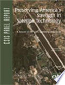 Preserving America's strength in satellite technology : a report of the CSIS Satellite Commission /