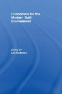 Economics for the modern built environment /