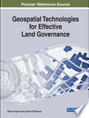 Geospatial technologies for effective land governance /