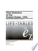 Vital statistics of the United States, 1993 : preprint of volume II, Mortality, part A, section 6 : life tables.