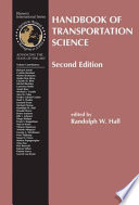 Handbook of transportation science /