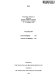 Rail : proceedings of Seminar A held at the European Transport Conference, Robinson College, Cambridge, 27-29 September 1999.