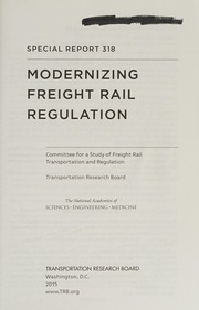 Modernizing freight rail regulation /
