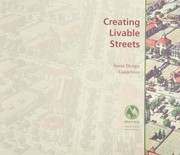 Creating livable streets : street design guidelines for 2040.