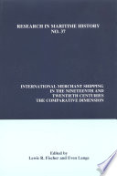 International merchant shipping in the nineteenth and twentieth centuries : the comparative dimension /