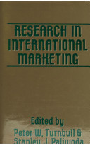 Research in international marketing /