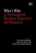Who's who in international business education and research /