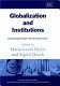 Globalization and institutions : redefining the rules of the economic game /