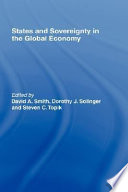 States and sovereignty in the global economy /