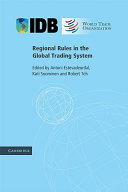 Regional rules in the global trading system /