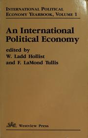 An International political economy /