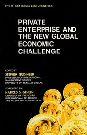 Private enterprise and the new global economic challenge /
