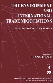 The environment and international trade negotiations : developing country stakes /