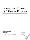 Competing to win in a global economy.