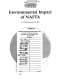 Environmental impact of NAFTA /