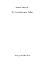 The EU and emerging markets /