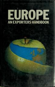 Europe, an exporter's handbook /