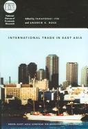 International trade in East Asia /