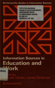 Information sources in education and work /