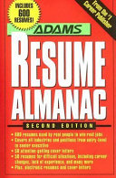 The Adams resume almanac /