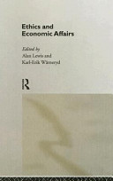 Ethics and economic affairs /