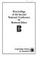 Power and responsibility in the American business system : proceedings of the second National Conference on Business Ethics, April 7 & 8, 1978 /