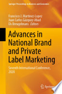 Advances in National Brand and Private Label Marketing : Seventh International Conference, 2020 /