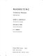 Marketing : contemporary dimensions /