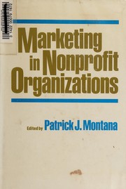Marketing in nonprofit organizations /