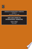 New challenges to international marketing /