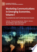 Marketing communications in emerging economies.