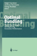 Optimal bundling : marketing strategies for improving economic performance /