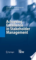 Achieving excellence in stakeholder management /