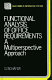 Functional analysis of office requirements : a multiperspective approach /