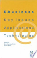 E-business : key issues, applications and technologies /
