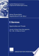 E-services : opportunities and threats /
