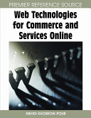 Web technologies for commerce and services online /