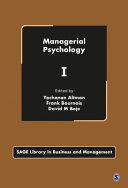 Managerial psychology /