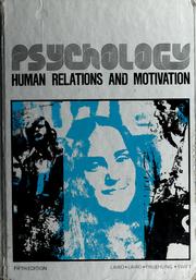 Psychology : human relations and motivation /
