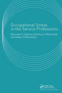Occupational stress in the service professions /