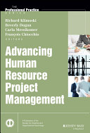 Advancing human resource project management /