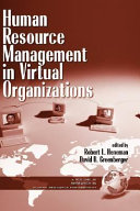 Human resource management in virtual organizations /