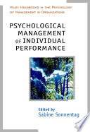 Psychological management of individual performance /