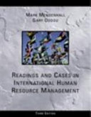 Readings and cases in international human resource management /