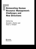 Reinventing human resource management : challenges and new directions /