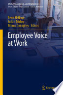 Employee Voice at Work /