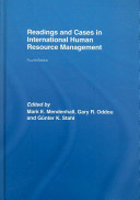 Readings and cases in international human resource management /