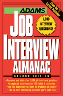 The Adams job interview almanac /